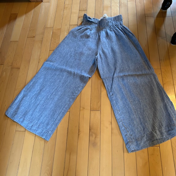 Marilu Moda Italian linen, layered pants suit, very flowy and relaxed fit - Picture 3 of 8